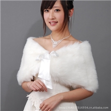 特价大红色新娘婚纱礼服披肩飘带长毛坎肩红色披肩现货PJ025