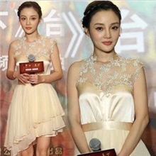 婚纱礼服伴娘小礼服结婚敬酒服新娘晚礼服蕾丝香槟色宴会演出服