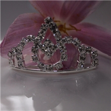 H-016义乌厂家直销韩版儿童饰品水钻皇冠儿童头饰发饰小皇冠