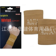 供应针织提花护腕跑步羽毛球网球棒球运动护腕厂家直销