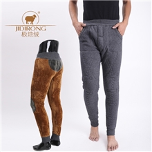 厂家直销秋冬新款三层加厚男式驼绒棉裤批发男士加绒羊绒保暖裤