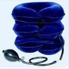 供应颈椎牵引器便携式颈椎宝石蓝咖啡色七彩色