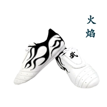供应正品武圣2012年热卖黑色火焰跆拳道鞋