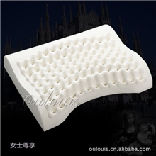100%天然乳胶女士按摩美容枕头保健型东莞制造