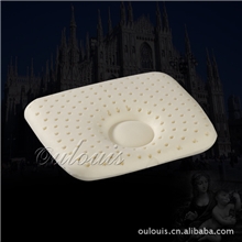 100%天然乳胶婴儿定型枕头新生儿头部保护枕东莞制造