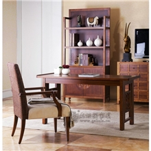书桌电脑桌书桌实木书桌柚木书桌东南亚家具柚木样板房家具