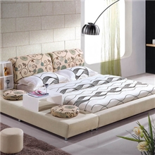 榻榻米布艺床，特价1.8米双人床，佛山厂家直销，双12促销家具