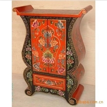 全手工艺术仿古彩绘家具葫芦玄关柜地柜储物柜