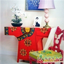 全手工艺术彩绘衣服玄关柜电视柜鞋柜吧台地柜