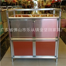 热销供应铝合金茶水柜简约铝合金茶水柜餐边柜储物柜