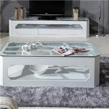 时尚简约水立方镂空茶几烤漆茶几玻璃茶几特价促销包邮