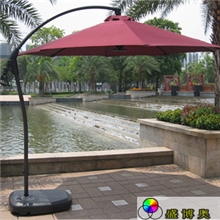 盛博奥3米户外遮阳伞庭院伞大伞太阳伞罗马伞侧伞折叠户外香蕉伞