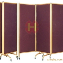 酒店活动隔断屏风移动屏风万向轮转动屏风可定做