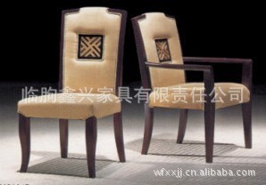 酒店实木椅/包房椅子中式椅子/软包椅/会议桌椅/橡木餐椅