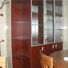 厂家供应板式家具订制酒柜餐边柜茶水柜装饰柜定做