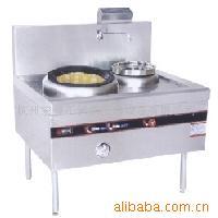 厨房设备，炊事设备，不锈钢厨具单眼燃气炒灶
