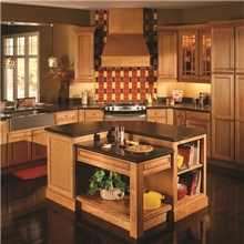 【广州实木橱柜】整体厨房橱柜衣柜内外贸易欧式设计