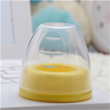 开心宝PP材质奶瓶盖防尘盖螺纹盖牙盖宽口标口多色可选