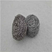 专业订做高品质清洁钢丝球扁型410不锈钢金属清洁锅刷