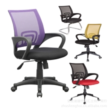 安吉转椅厂家直销、办公椅网椅职员坐椅,商业用椅、多色可选，