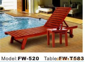 供应户外休闲家具/躺床/沙滩椅