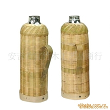 供应竹工艺品竹热水瓶壳水壶壳本色