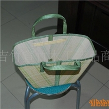 供应折叠竹篮工艺品篮环保篮
