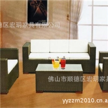 《厂家直销》供应藤编户外休闲家具藤编沙发组合藤沙发高档大气