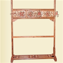 厂价批发中式红木古典家具刺猬紫檀衣帽架