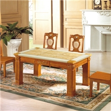 原盛达家具天然大理石餐桌椅套装家居必备品质餐桌