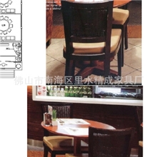 【厂家直销】餐厅椅，餐厅扶手椅，藤扶手椅