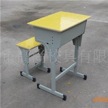 GS-1002学生课桌椅学校单柱课桌可升降培训椅厂家批发学习桌