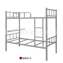 厂家直销QH0413高低床成人实木外贸出口儿童床