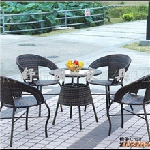 供应户外家具休闲椅藤椅庭院桌椅休闲台