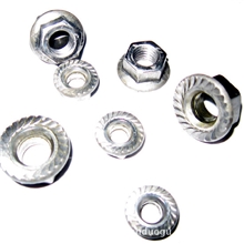 生产供应法兰螺母、自带垫螺母、法兰母