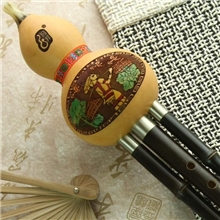 民族乐器批发云南葫芦丝自主生产白铜套紫竹材质特供琴行学校