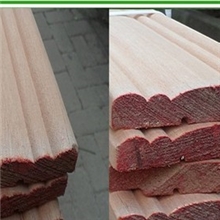 5*1.5cm天然红胡桃木线条实木门套线窗套线
