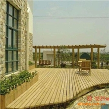 厂家供应防腐木,厂家供应炭化木,专业安装防腐木地板,花架