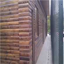 厂家供应炭化木碳化木凉亭炭化木地板炭化木加工