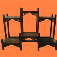 厂家直销红木工艺品/木制礼品/鸡翅木前后博古架/家居用品