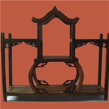 厂家批发红木工艺品/木制礼品/鸡翅木亭子博古架/多宝架