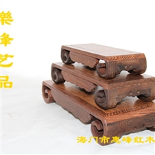 厂家直销红木工艺品鸡翅木银丝书卷几