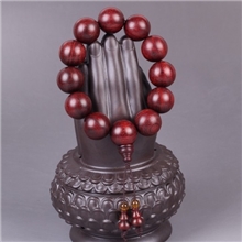 特级老料高密度小叶紫檀佛珠手串男士20mm油性大厂家直营