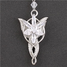 指环王魔戒精灵公主暮星项链吊坠男女生情侣饰品加盟代销暗夜工场