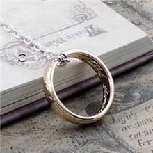 20#指环王戒指黄金版魔戒影视饰品个性饰品批发代销加盟