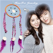 正品Heirs继承者们李敏镐朴信惠捕梦网风铃房间汽车挂饰