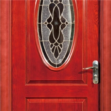 【厂家直销】实木油漆门KN8008（中山木门）