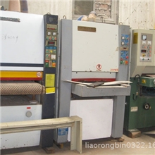 低价转让二手木工砂光机/二手实木家具生产设备