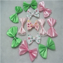 【支付宝热卖】欢迎来样定做优质精美手打缎带蝴蝶结玫瑰小花