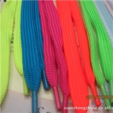 1.1米长1cm宽彩色鞋带颜色齐全大量现货服装辅料